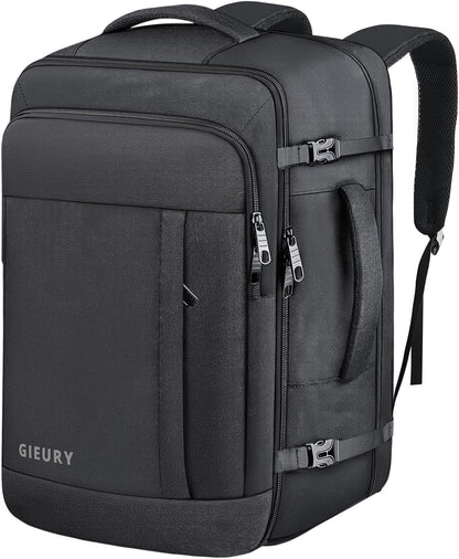 Gieury Carry On Backpack, 50L Travel Backpack, Luggage Backpack TSA Fl